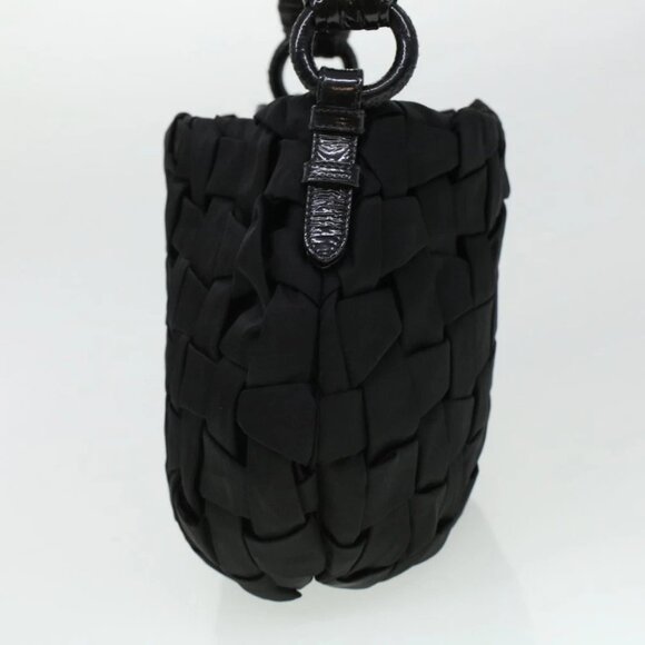 PRADA Shoulder Bag Nylon Black - Picture 7 of 16